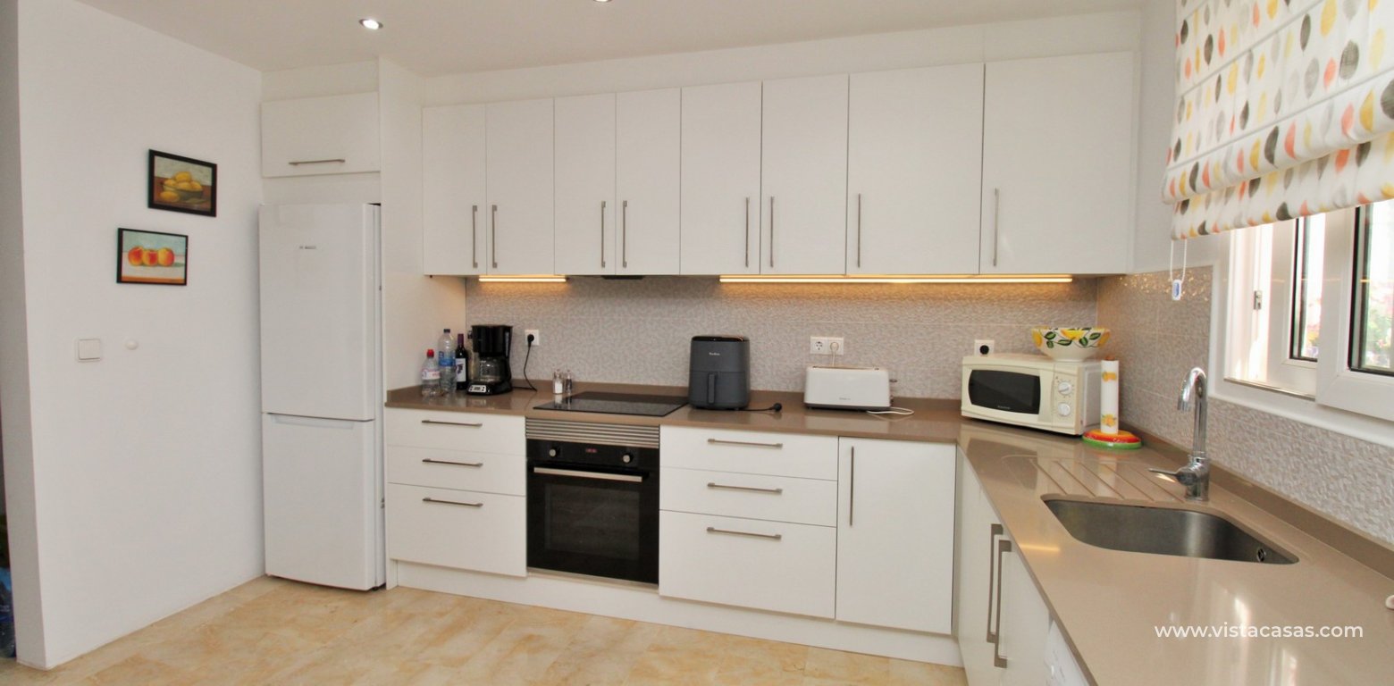 Ibiza style villa for sale R15 Los Dolses Villamartin kitchen