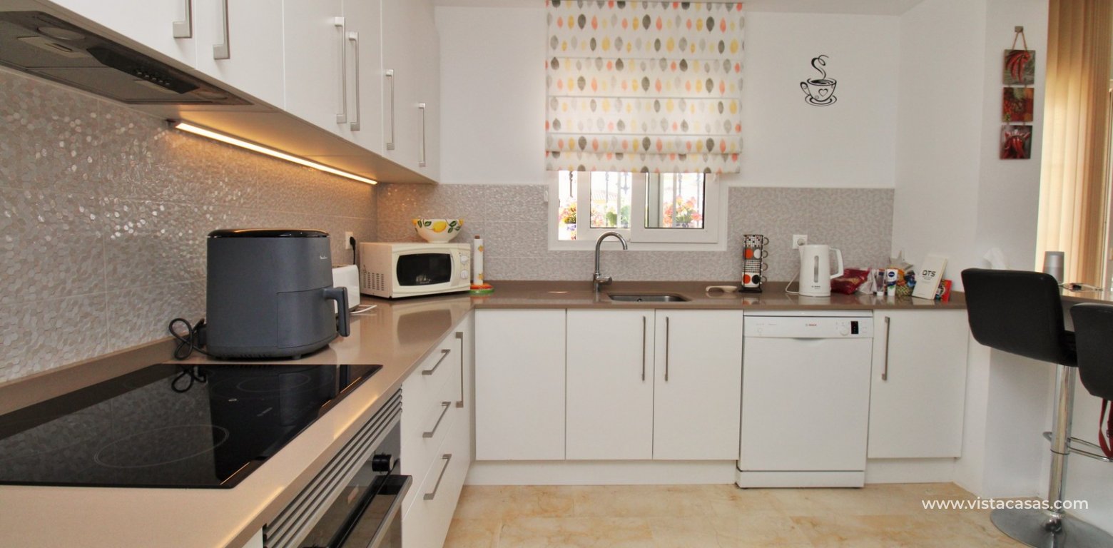 Ibiza style villa for sale R15 Los Dolses Villamartin kitchen 2