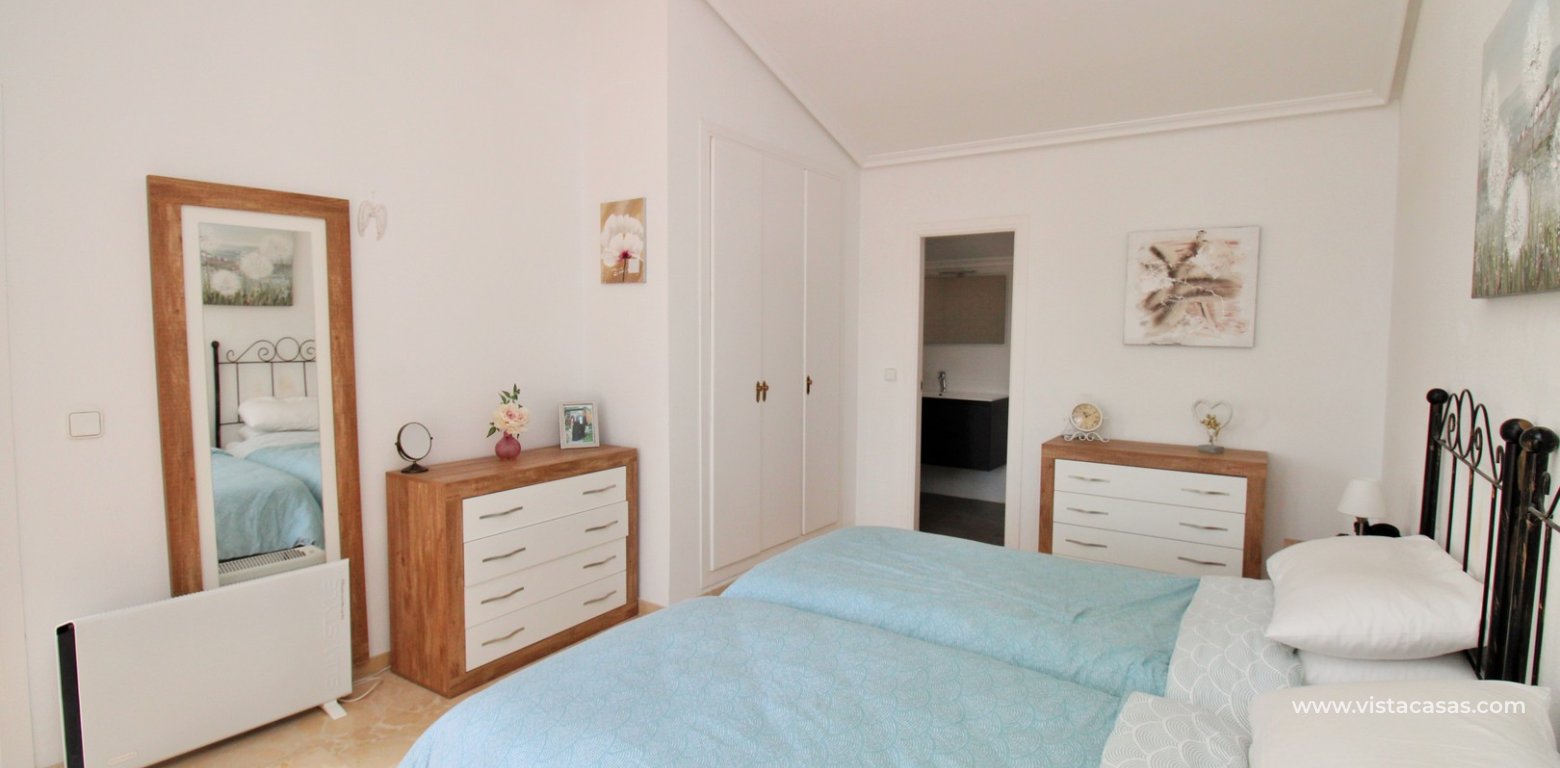 Ibiza style villa for sale R15 Los Dolses Villamartin master bedroom fitted wardrobes