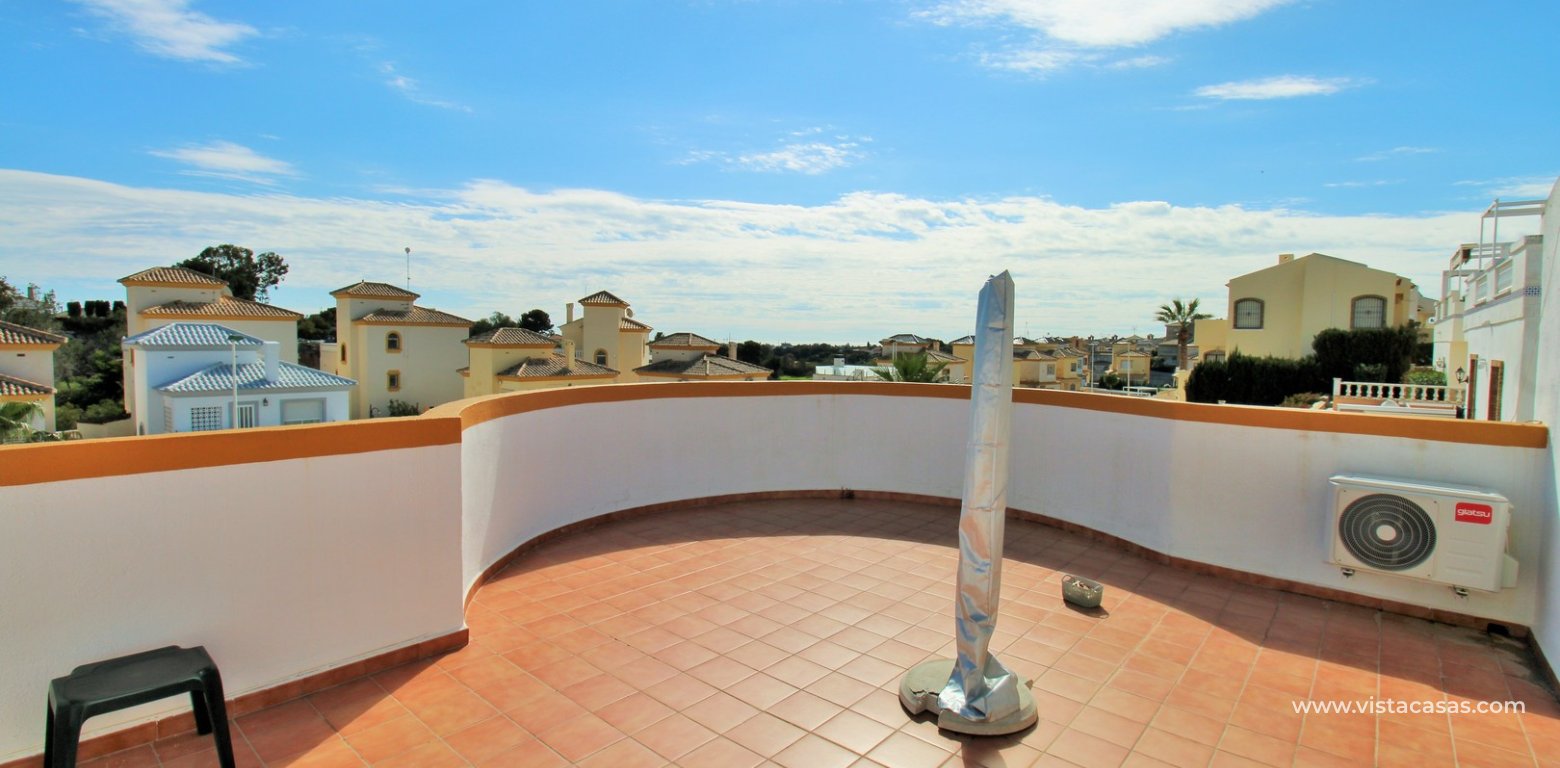Ibiza style villa for sale R15 Los Dolses Villamartin solarium