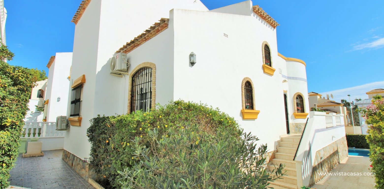 Ibiza style villa for sale R15 Los Dolses Villamartin L shape garden
