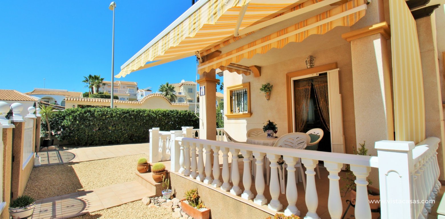 Property for sale in Pinada Golf 1 Villamartin front terrace
