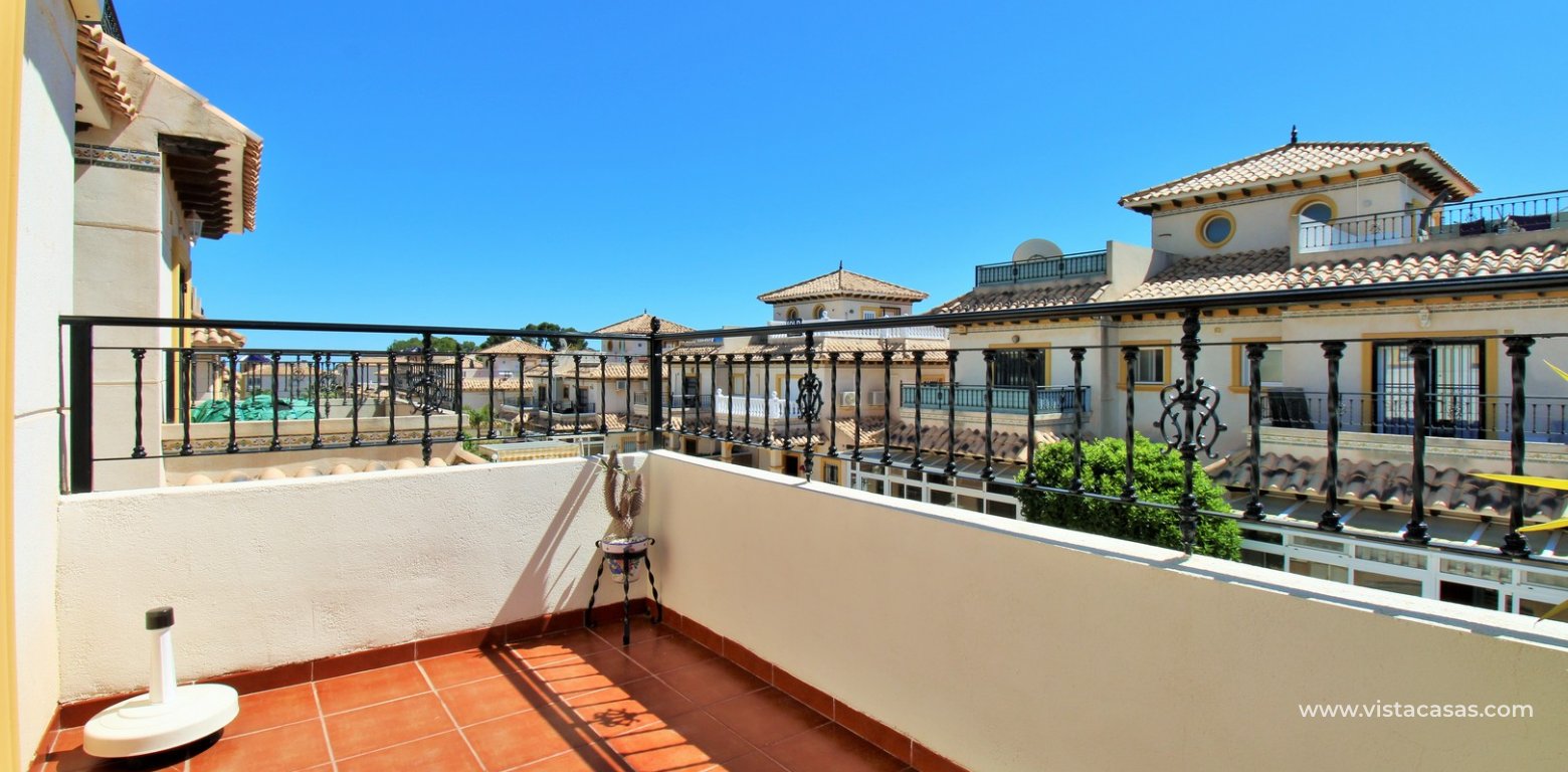 Property for sale in Pinada Golf 1 Villamartin front balcony