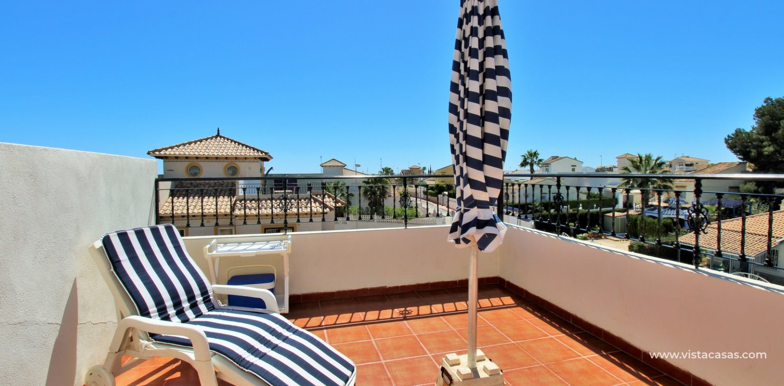 Property for sale in Pinada Golf 1 Villamartin roof terrace