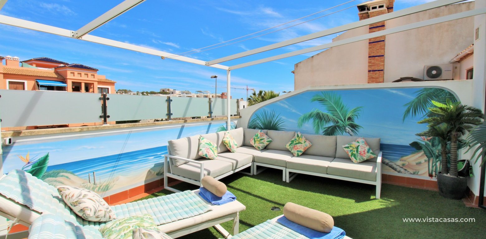 Buhardilla townhouse for sale Villamartin Pau 8 roof terrace