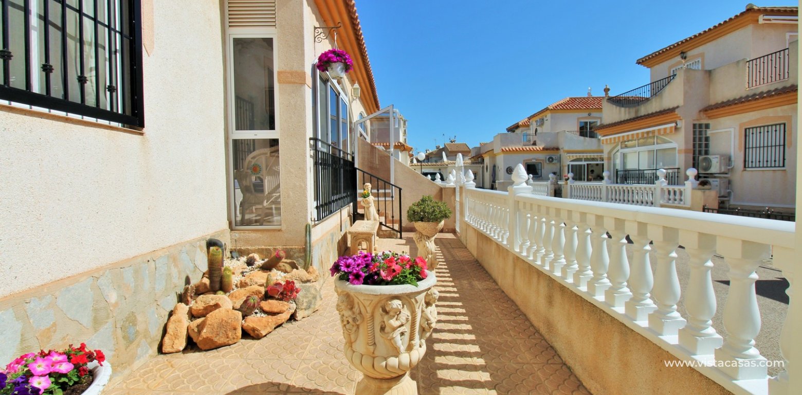 3 bedroom townhouse for sale Iria 4 Playa Flamenca garden