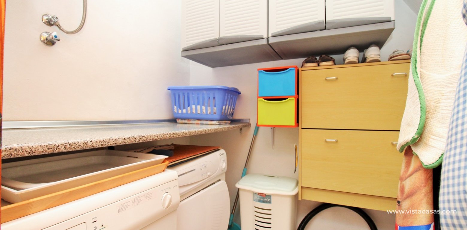 3 bedroom townhouse for sale Iria 4 Playa Flamenca utility room