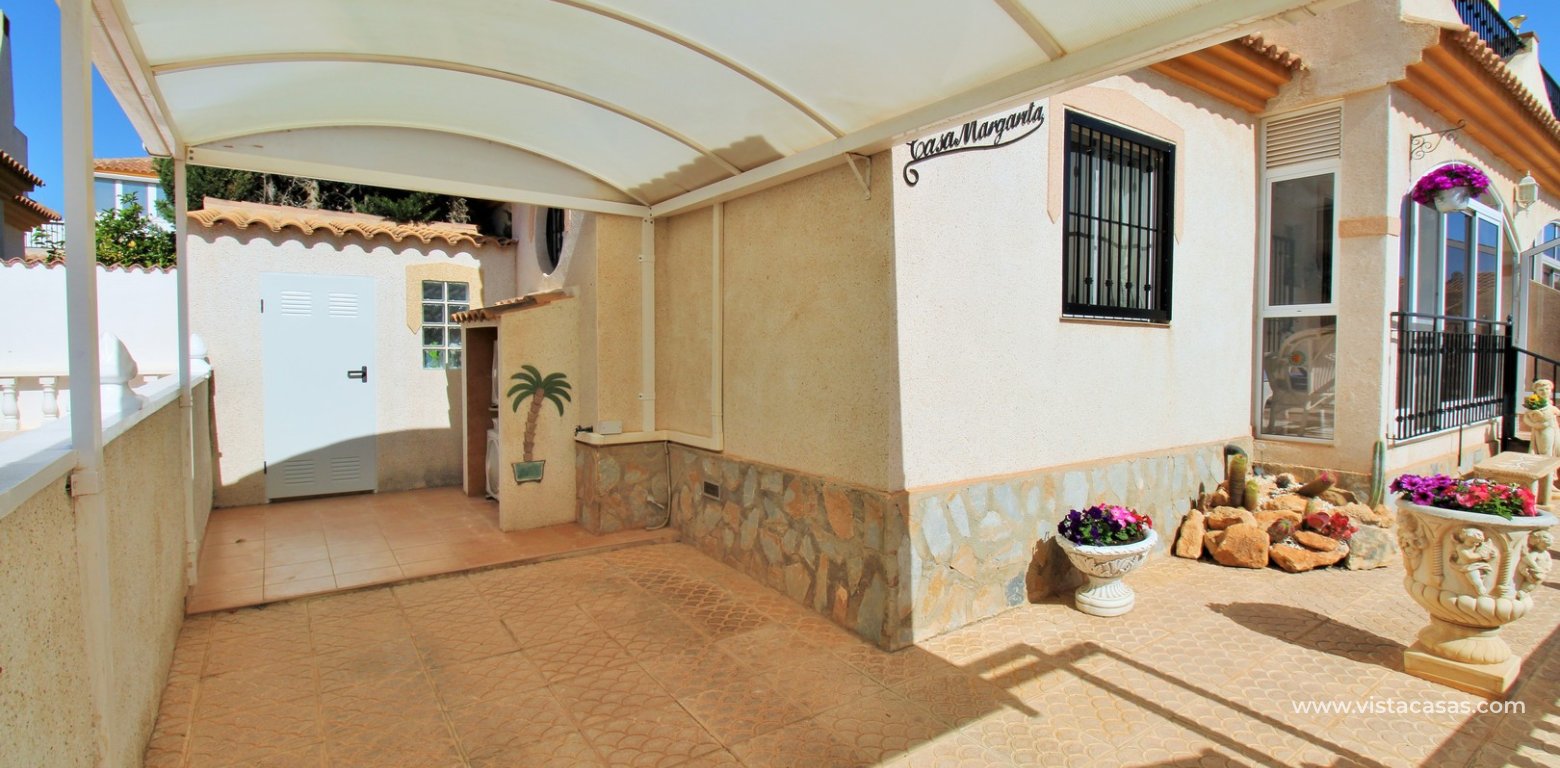 3 bedroom townhouse for sale Iria 4 Playa Flamenca carport