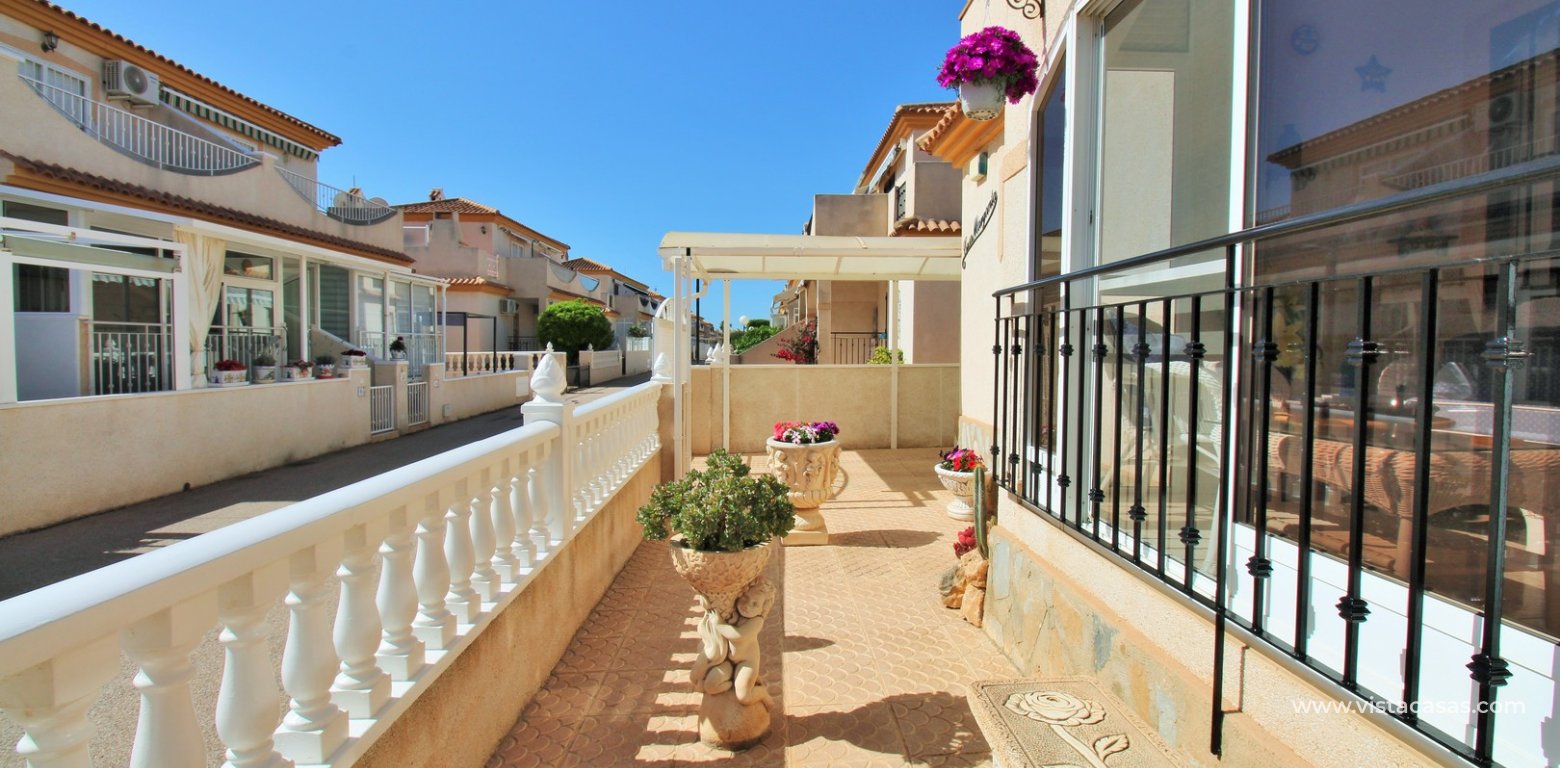 3 bedroom townhouse for sale Iria 4 Playa Flamenca garden