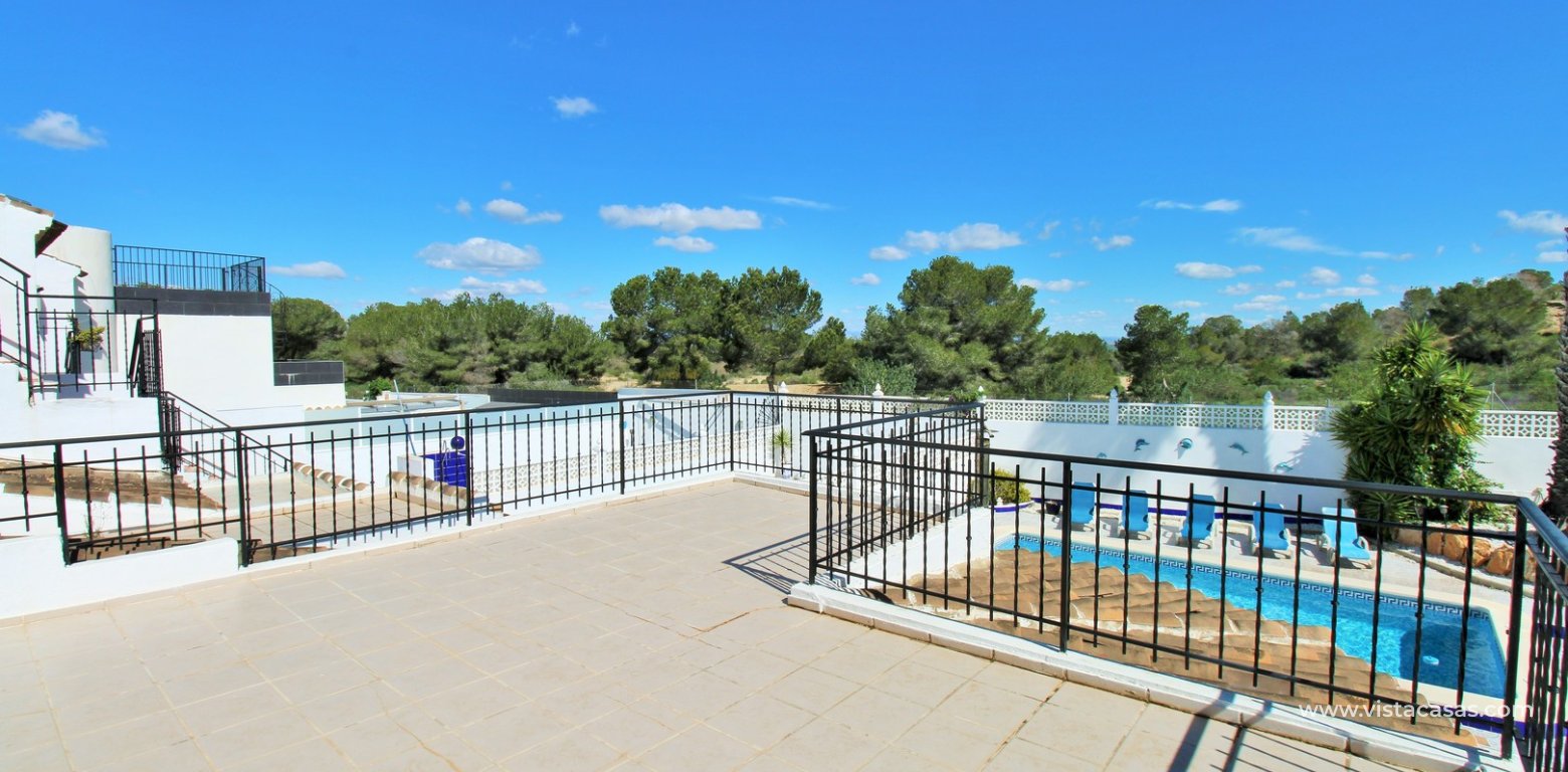 Villa with private pool for sale Villamartin Golf roof solarium