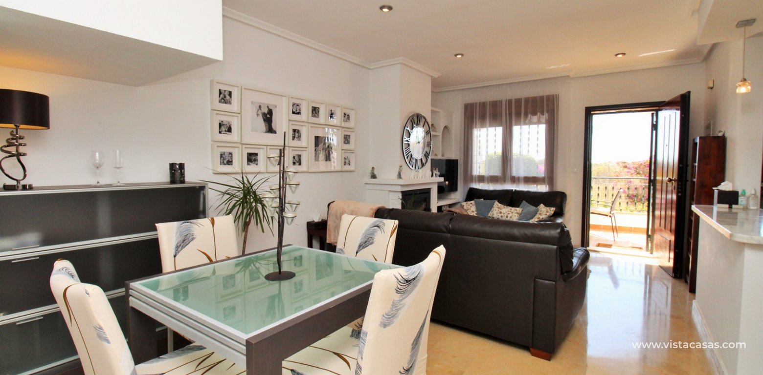 Buhardilla townhouse for sale Pau 8 Villamartin lounge diner