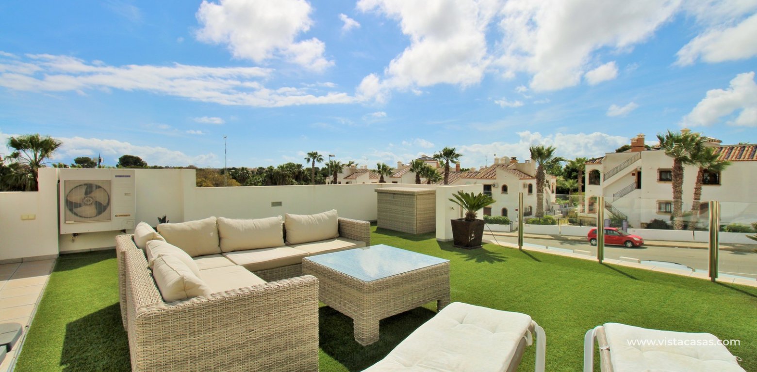 Detached Innova villa for sale Pau 8 Villamartin roof terrace