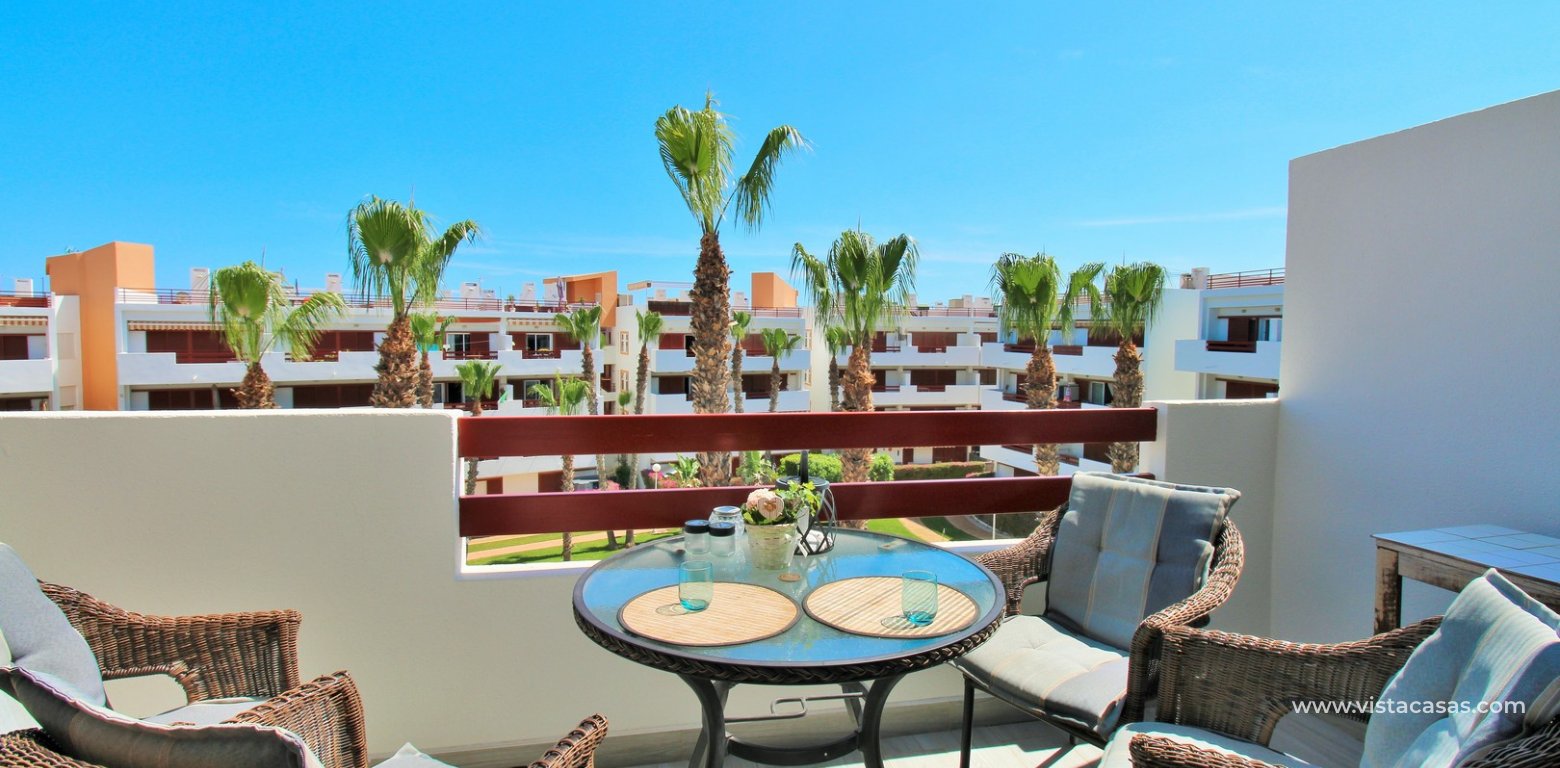 Penthouse for sale in El Rincon Playa Flamenca balcony