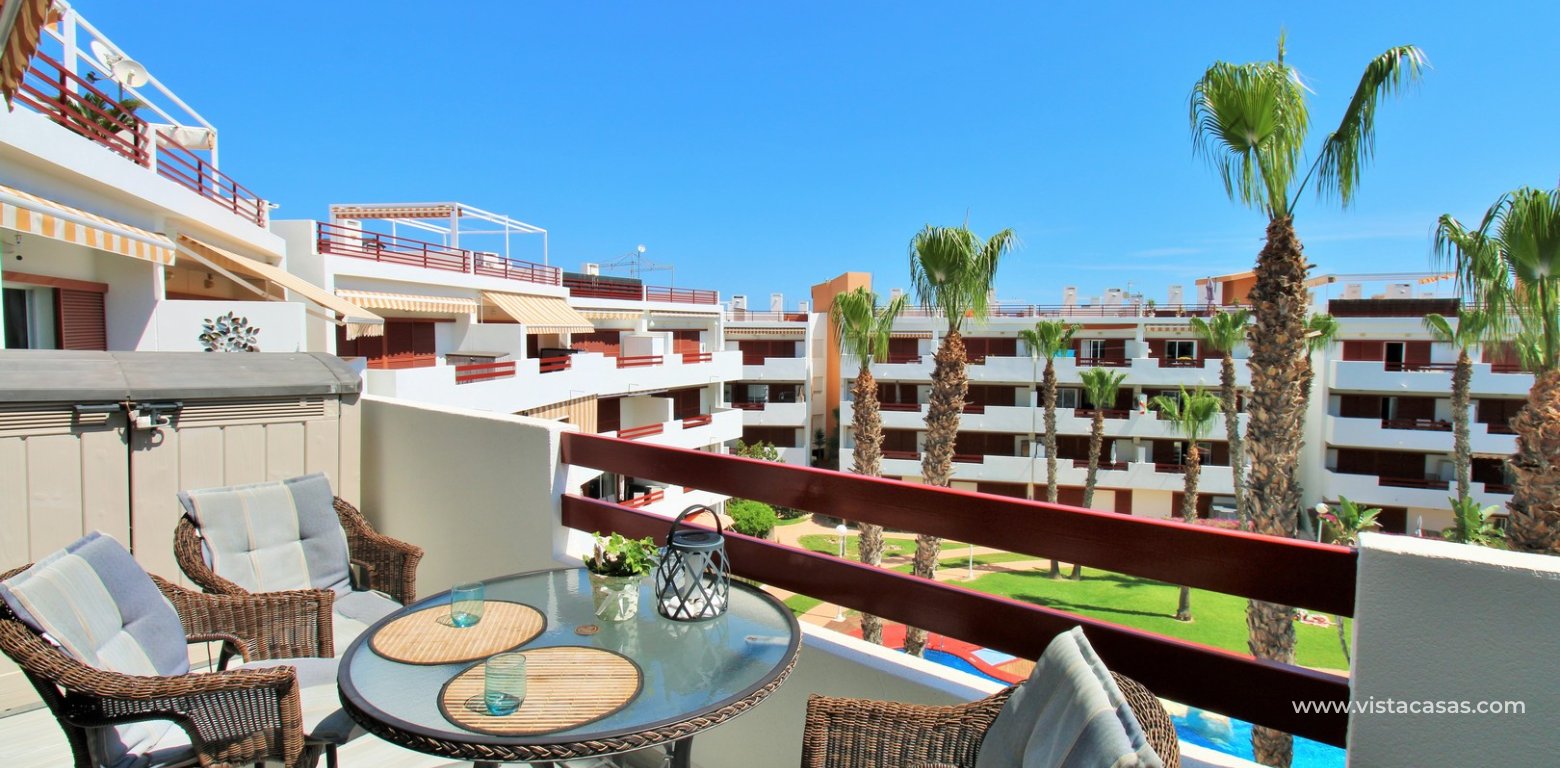 Penthouse for sale in El Rincon Playa Flamenca double bedroom South facing balcony