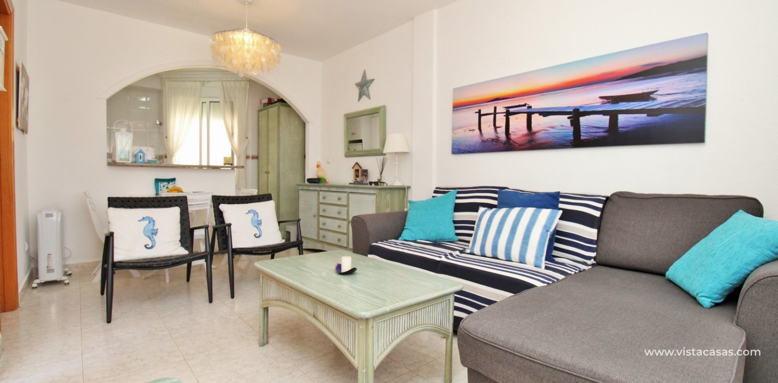 Top floor apartment for sale Sol de Mar Playa Flamenca lounge