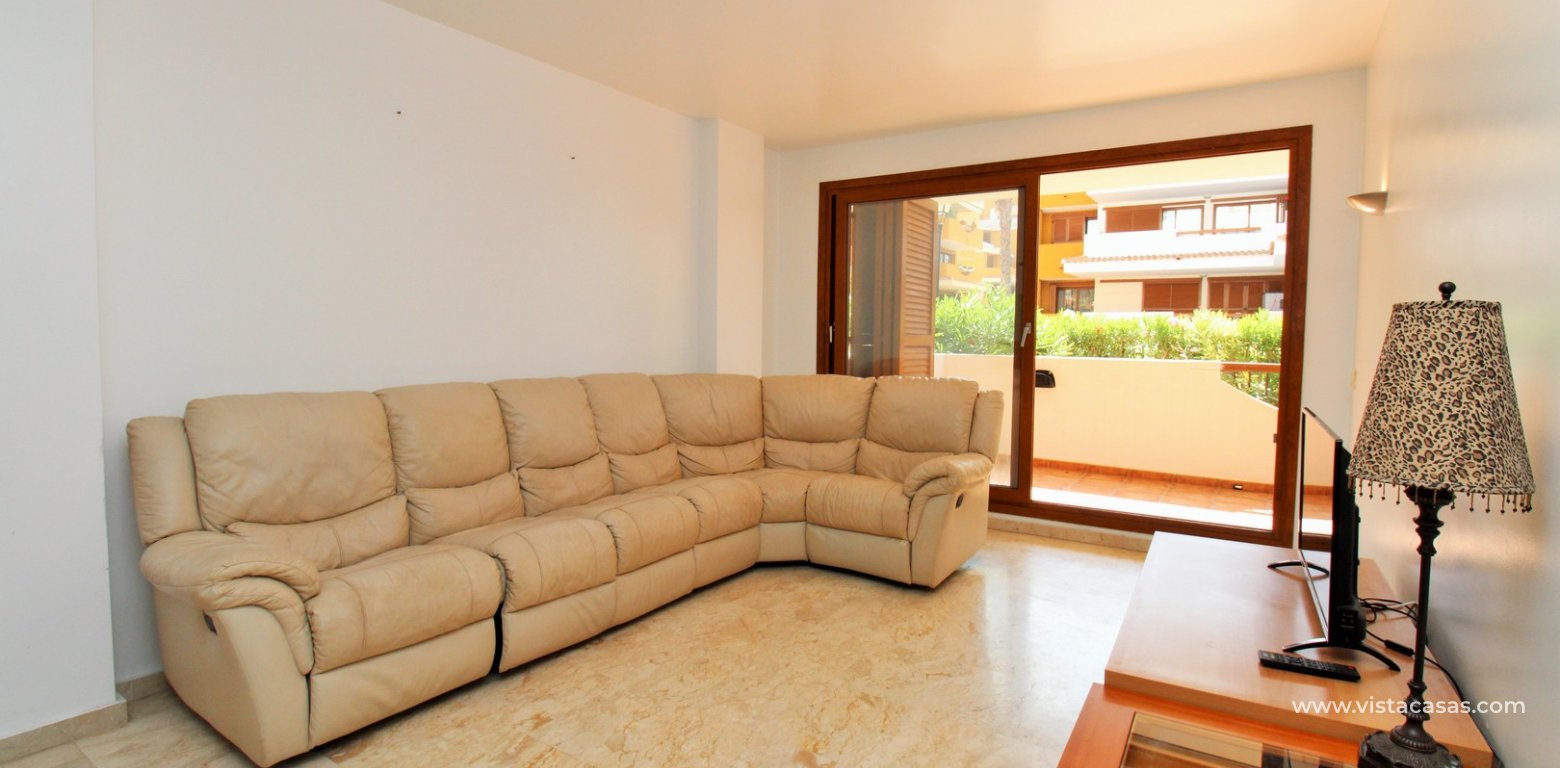Punta Prima La Entrada 2 bed apartment for sale living area