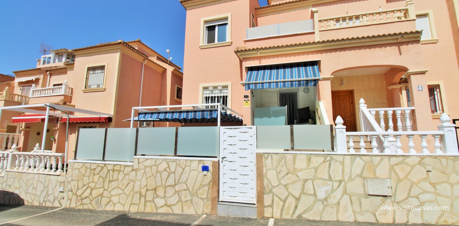 3-Bed Quad House in Playa Flamenca Near Zenia Boulevard front
