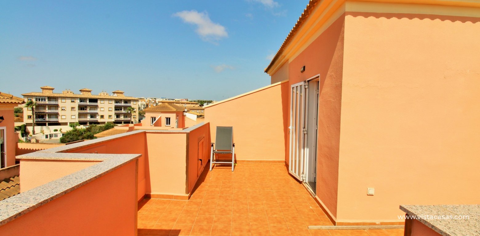 3-Bed Quad House in Playa Flamenca Near Zenia Boulevard soalrium