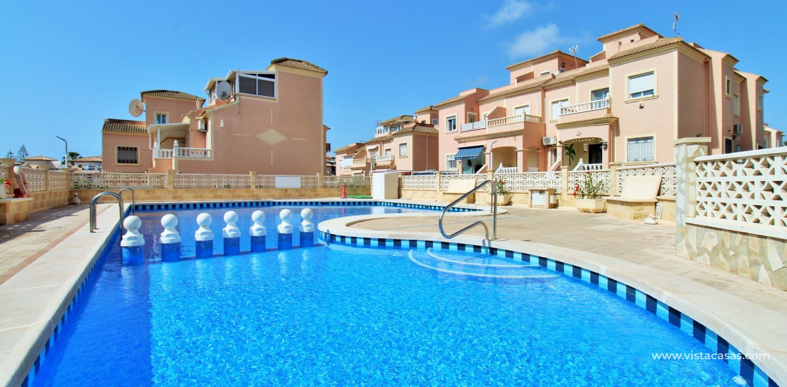 3-Bed Quad House in Playa Flamenca Near Zenia Boulevard swimming pool