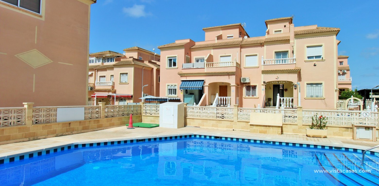 3-Bed Quad House in Playa Flamenca Near Zenia Boulevard communal pool