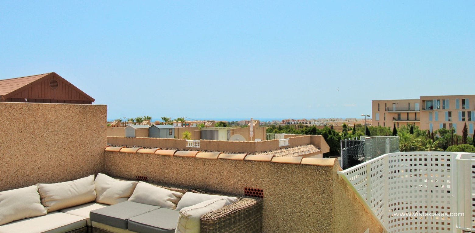 Penthouse apartment for sale Torregolf IV Villamartin solarium sea views