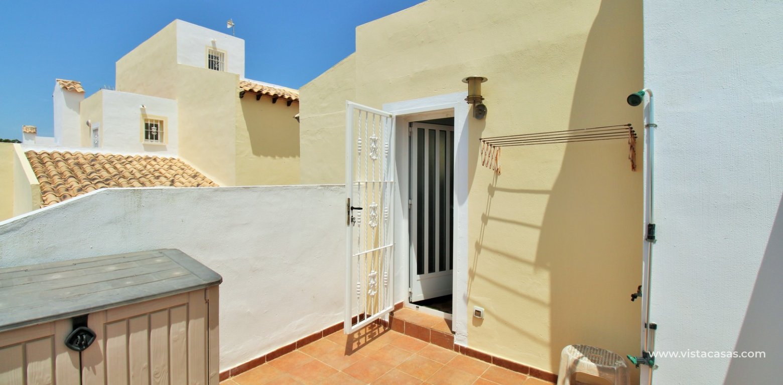 3 Bedroom Townhouse For Sale Panorama Golf Villamartin roof terrace