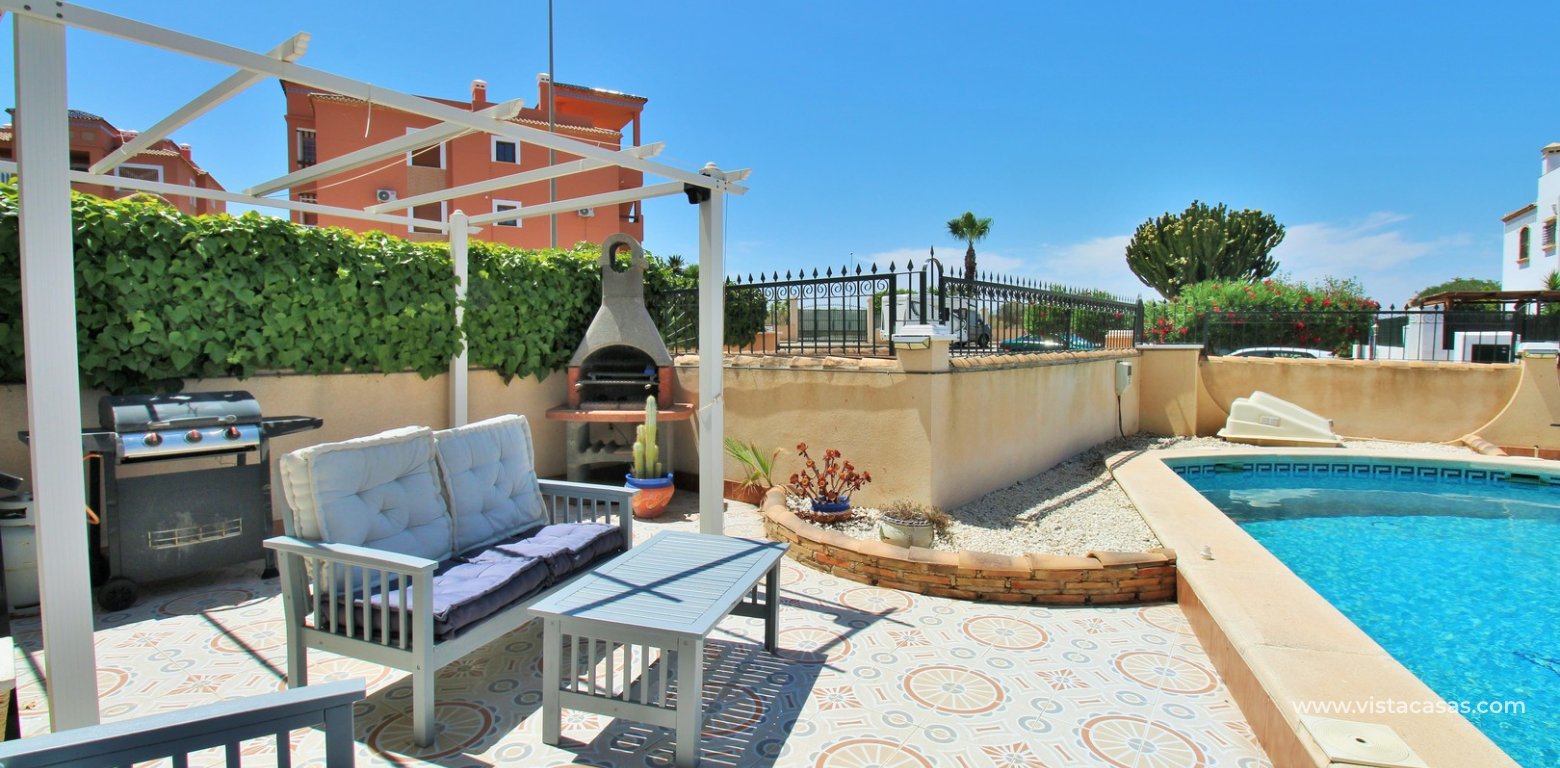 Villamartin apartment with private pool for sale terrace