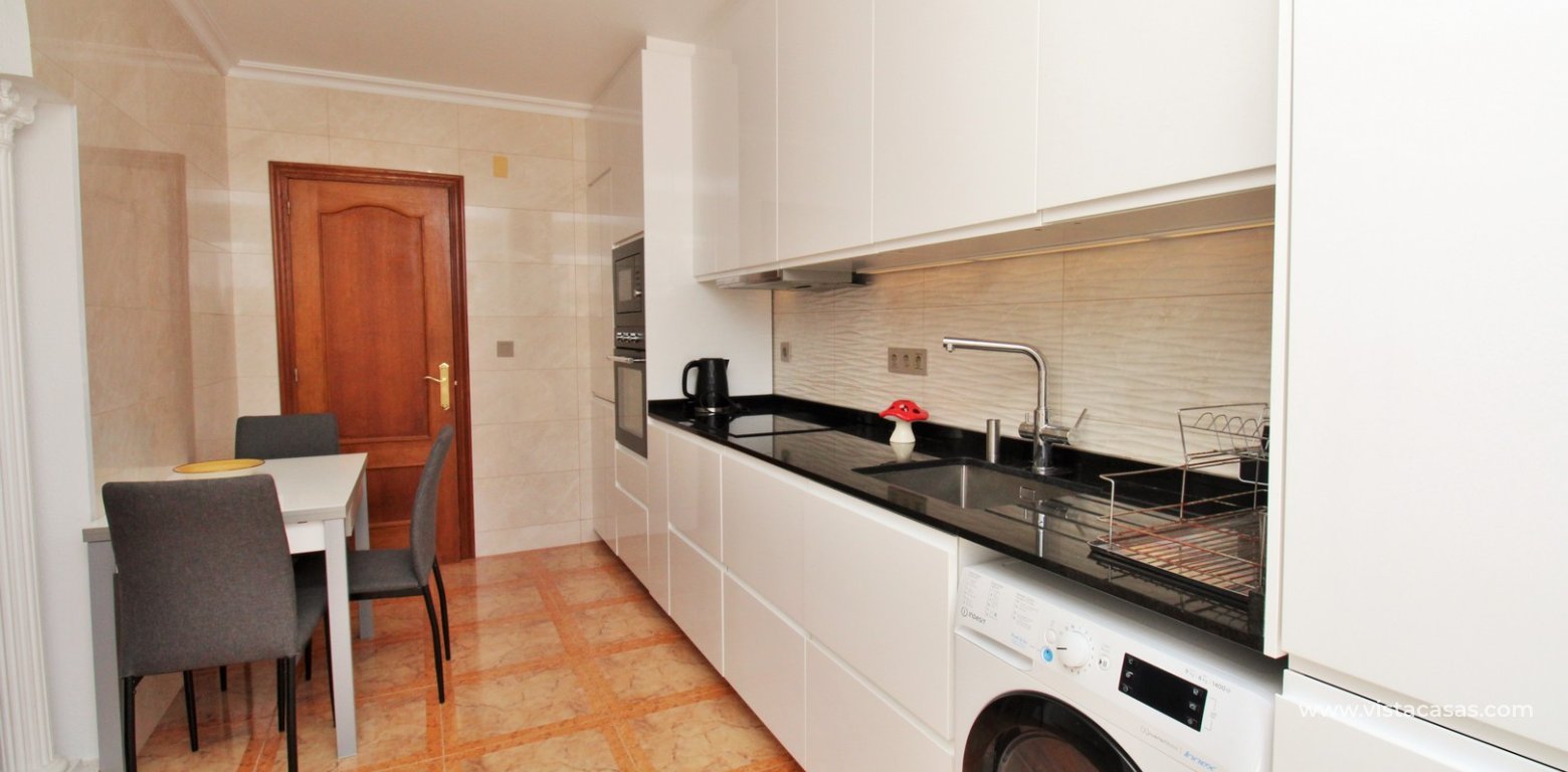 Villamartin apartment with private pool for sale kitchen