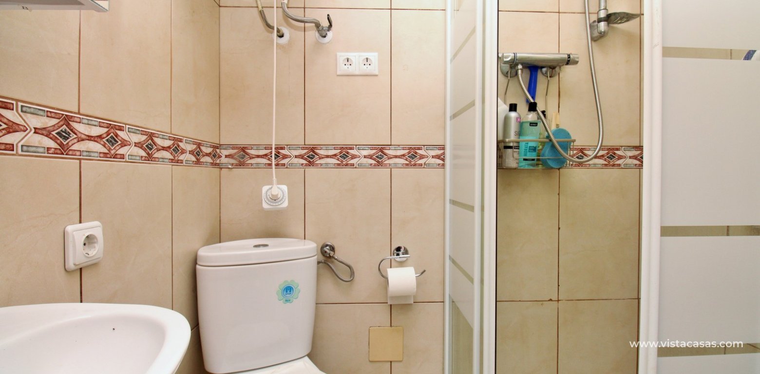 Villamartin apartment with private pool for sale shower room