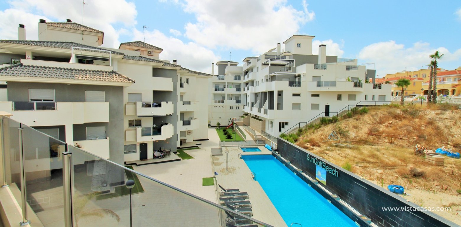 2 Bedroom Apartment with Pool View for sale Sungolf Beach Villamartin pool view