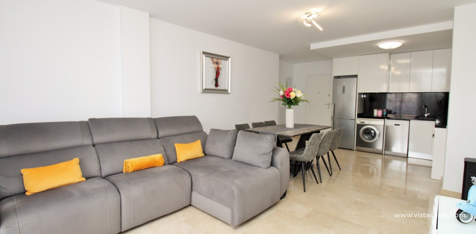 2 Bedroom Apartment with Pool View for sale Sungolf Beach Villamartin lounge 2