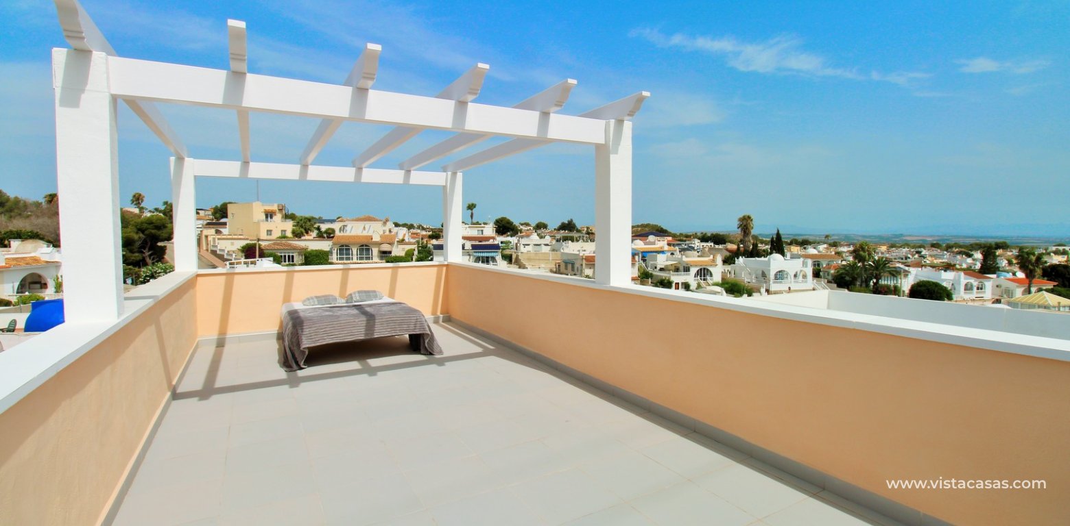 Bungalow with roof terrace for sale Villamartin roof terrace