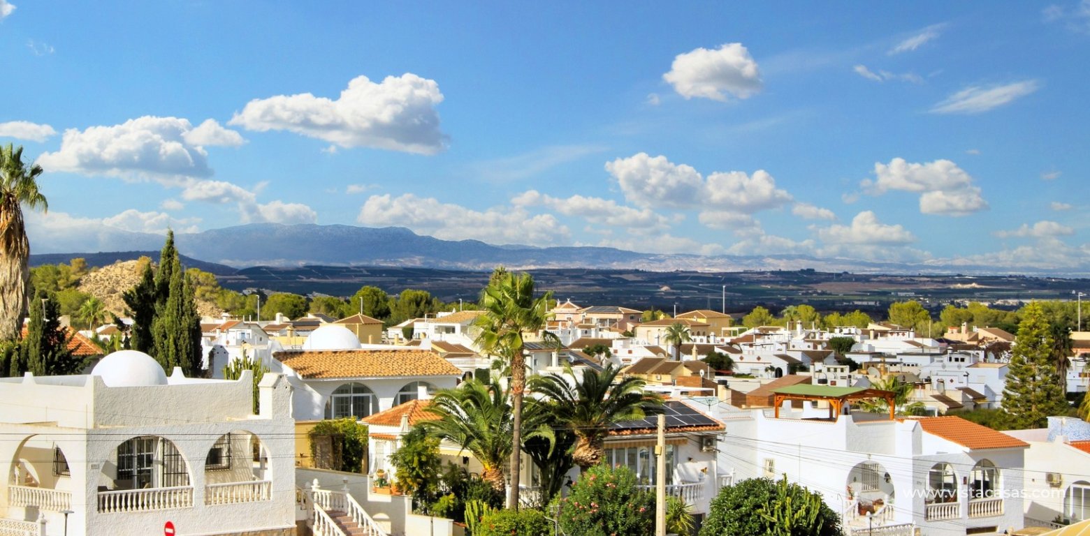 Bungalow with roof terrace for sale Villamartin countryside views