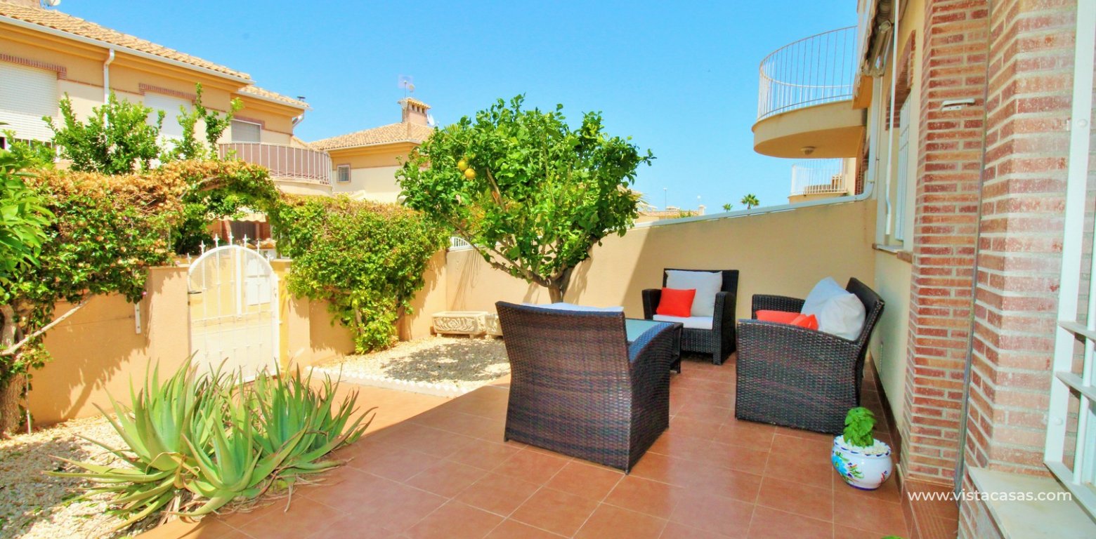 Pau 8 Villamartin 3 Bed Townhouse For Sale Avalon front terrace