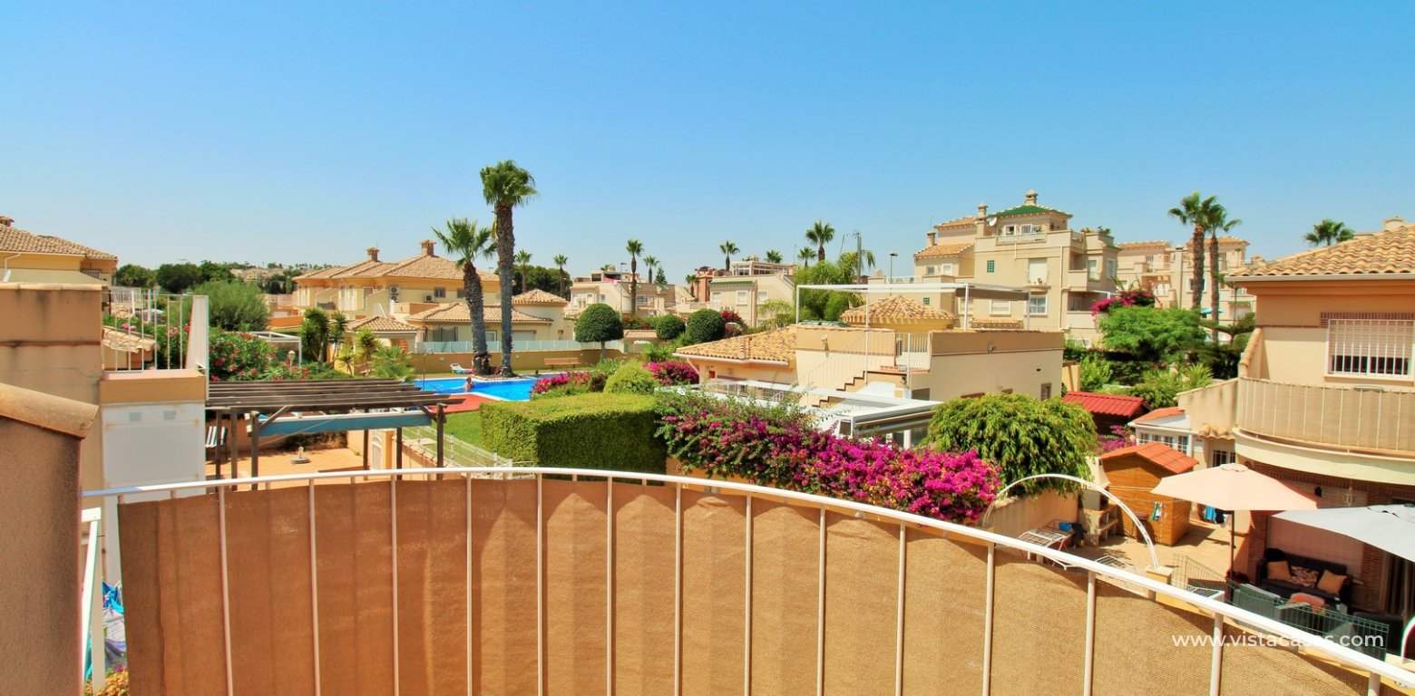 Pau 8 Villamartin 3 Bed Townhouse For Sale Avalon balcony pool view