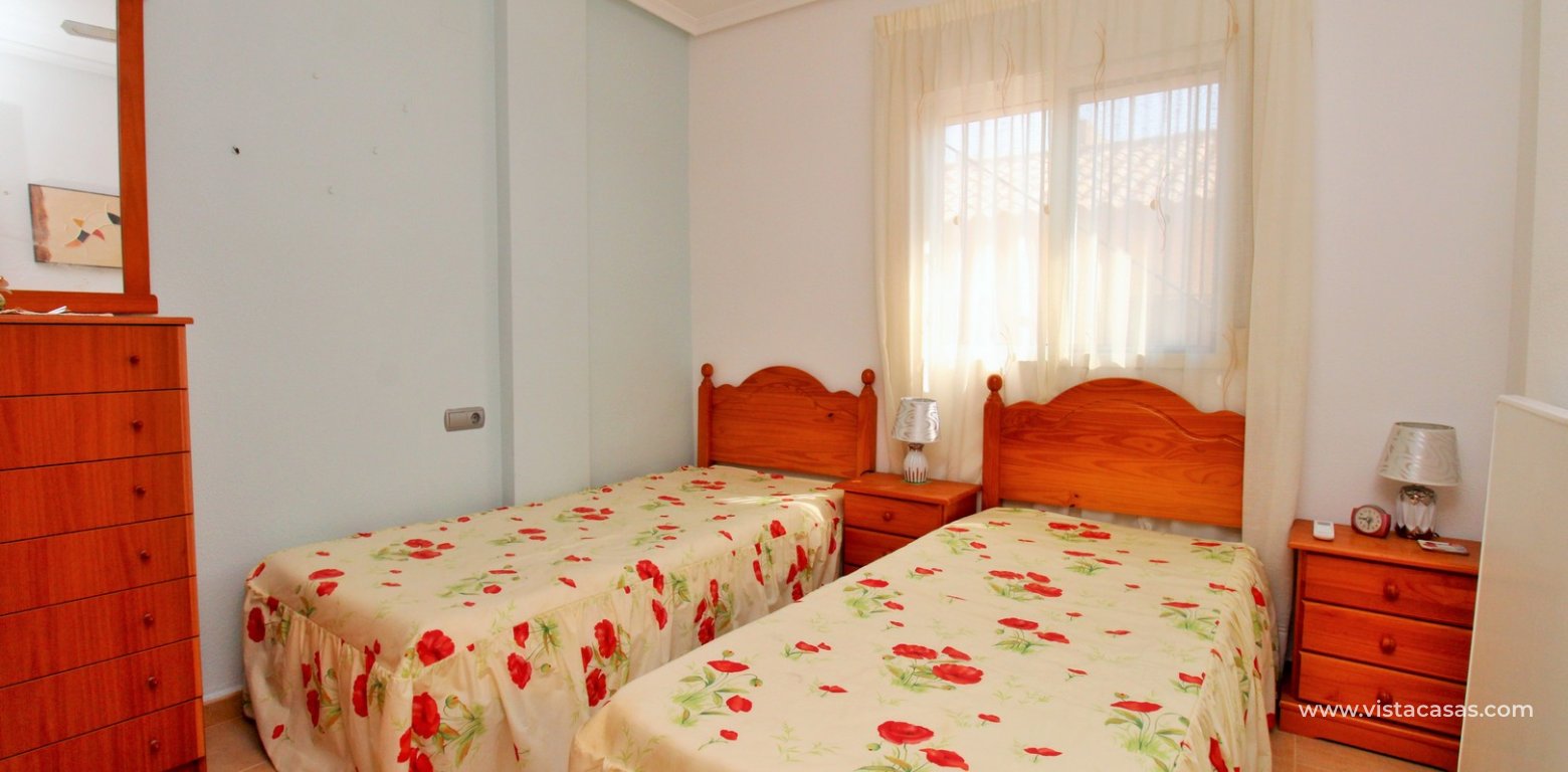 3-Bed Quad House in Villamartin Torregolf IV Pool View twin bedroom
