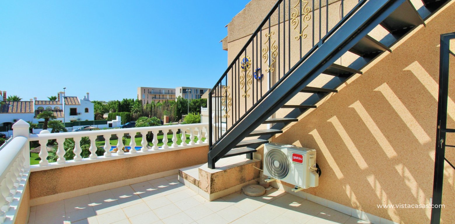 3-Bed Quad House in Villamartin Torregolf IV Pool View front balcony
