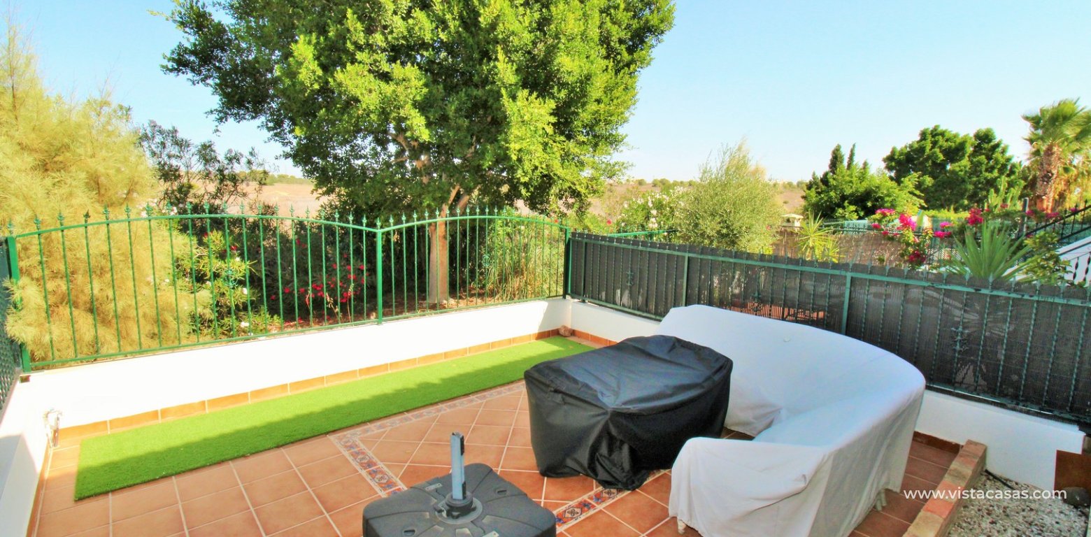 Buhardilla Townhouse for Sale in Pau 8 Villamartin rear garden