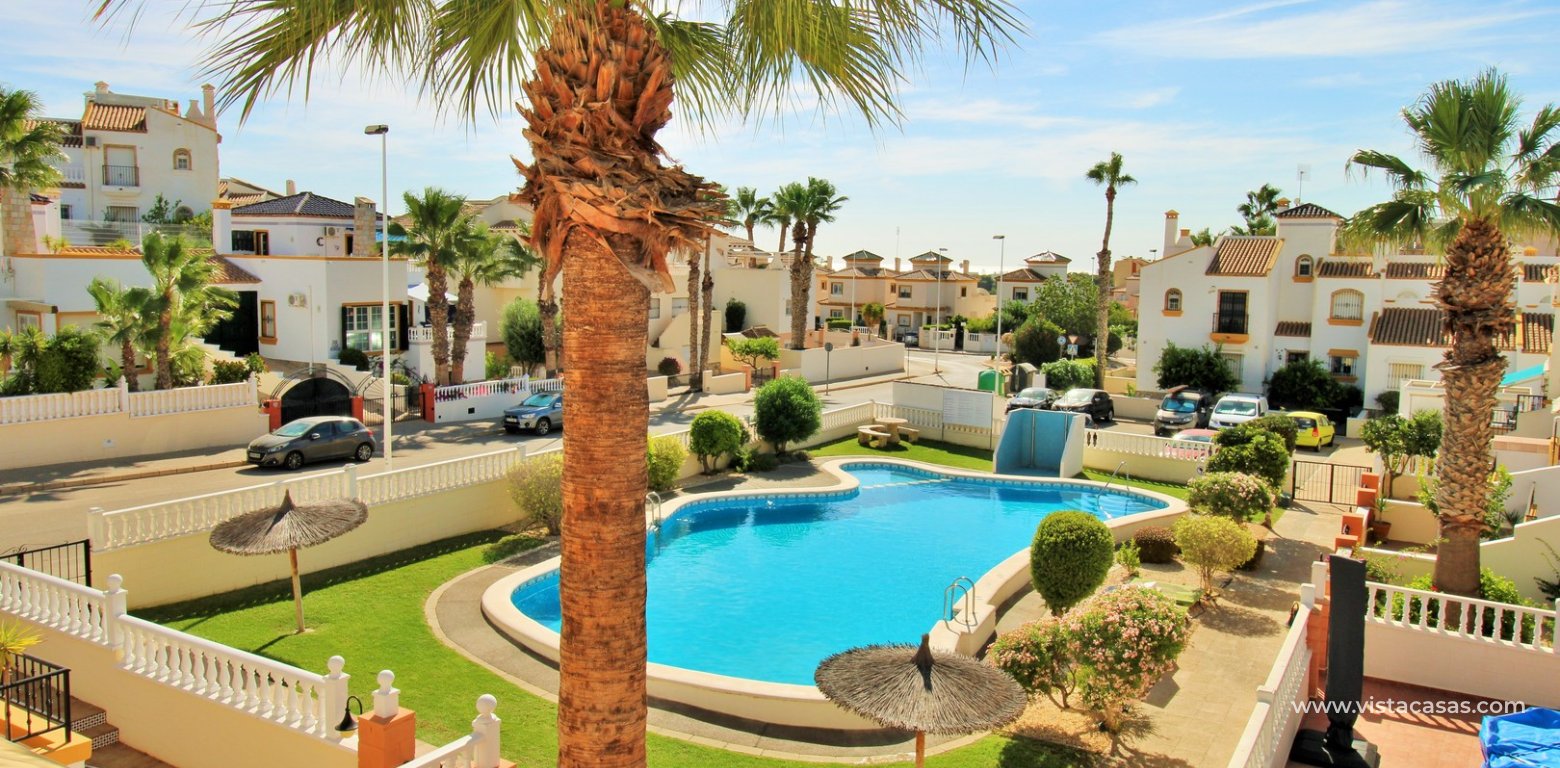Buhardilla Townhouse for Sale in R19 Los Dolses roof solarium pool view