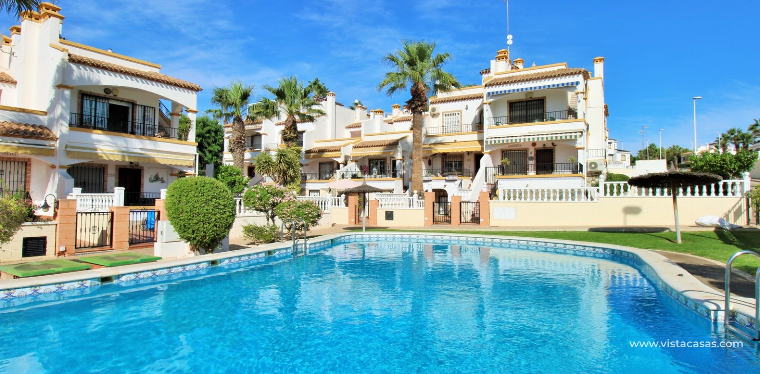 Buhardilla Townhouse for Sale in R19 Los Dolses swimming pool 3