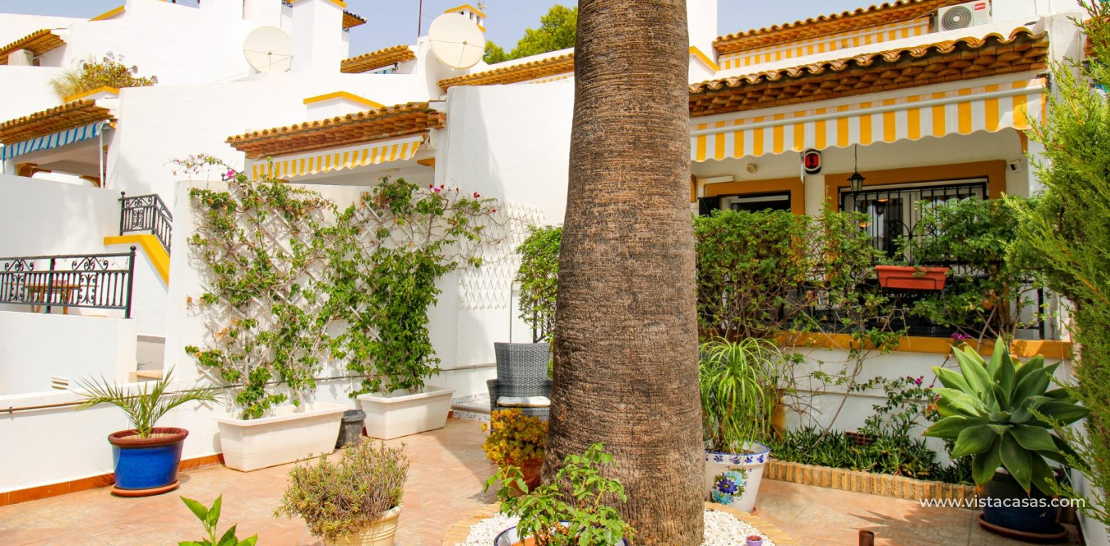 Buhardilla Townhouse For Sale Valencias Villamartin front garden