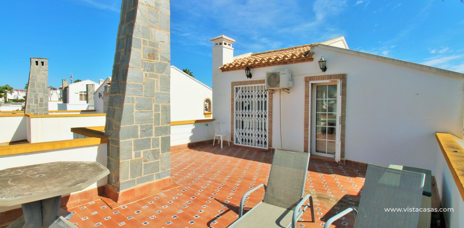 3-Bedroom Detached Villa For Sale R4 Los Dolses roof terrace
