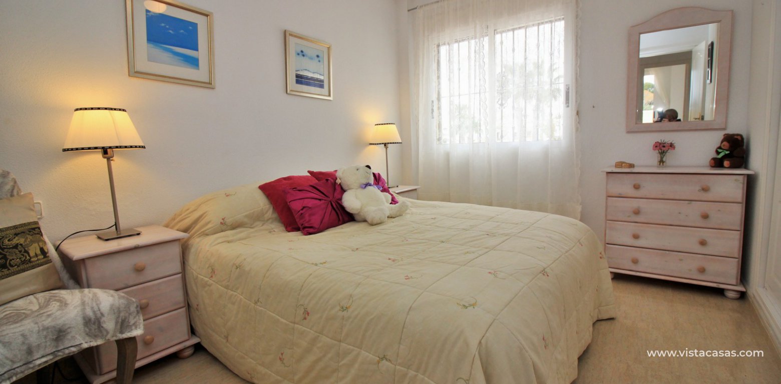 Detached villa for sale in Los Dolses upstairs double bedroom