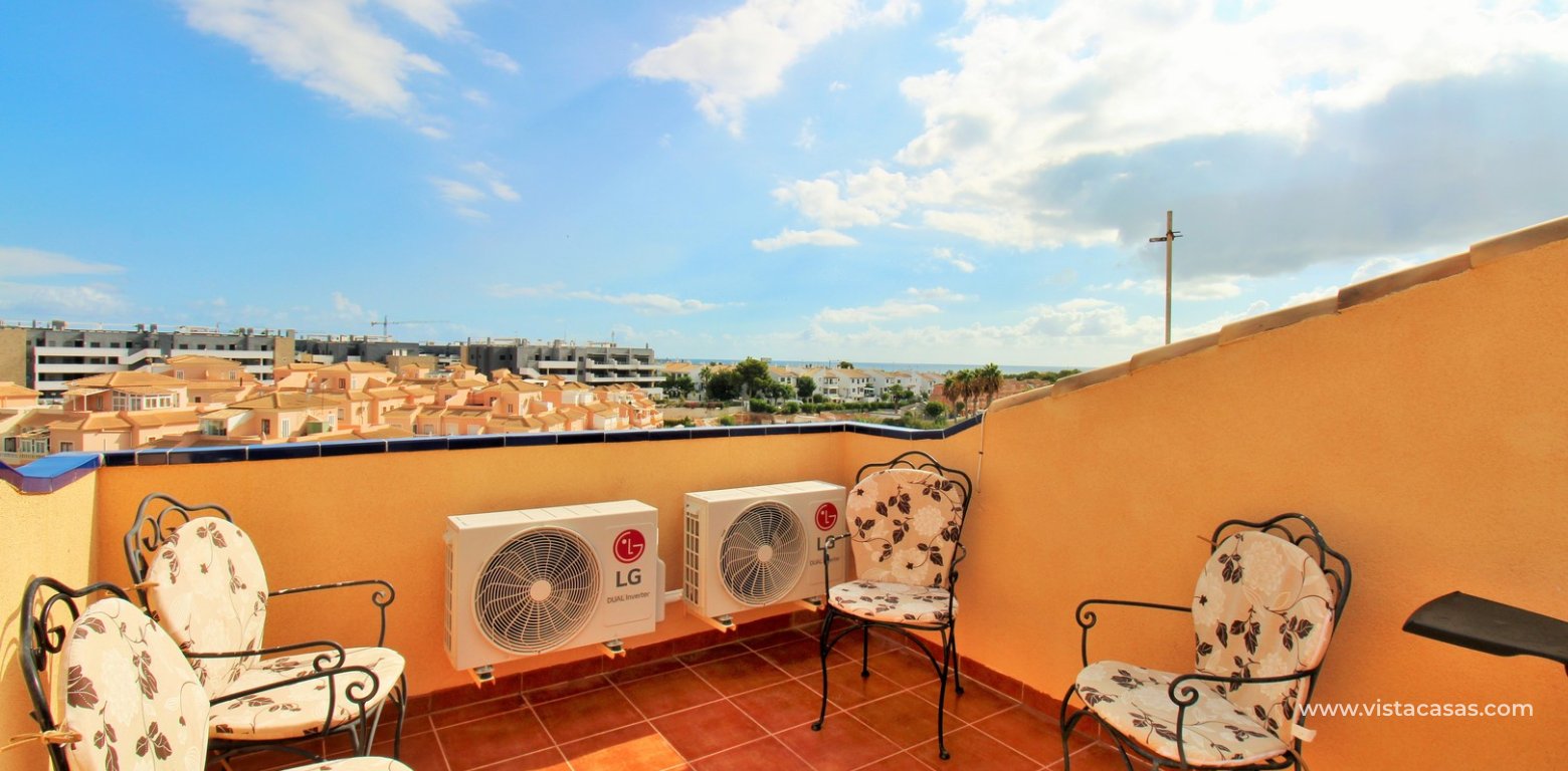 Renovated Penthouse for Sale in Playa Flamenca San Jose 3 roof terrace