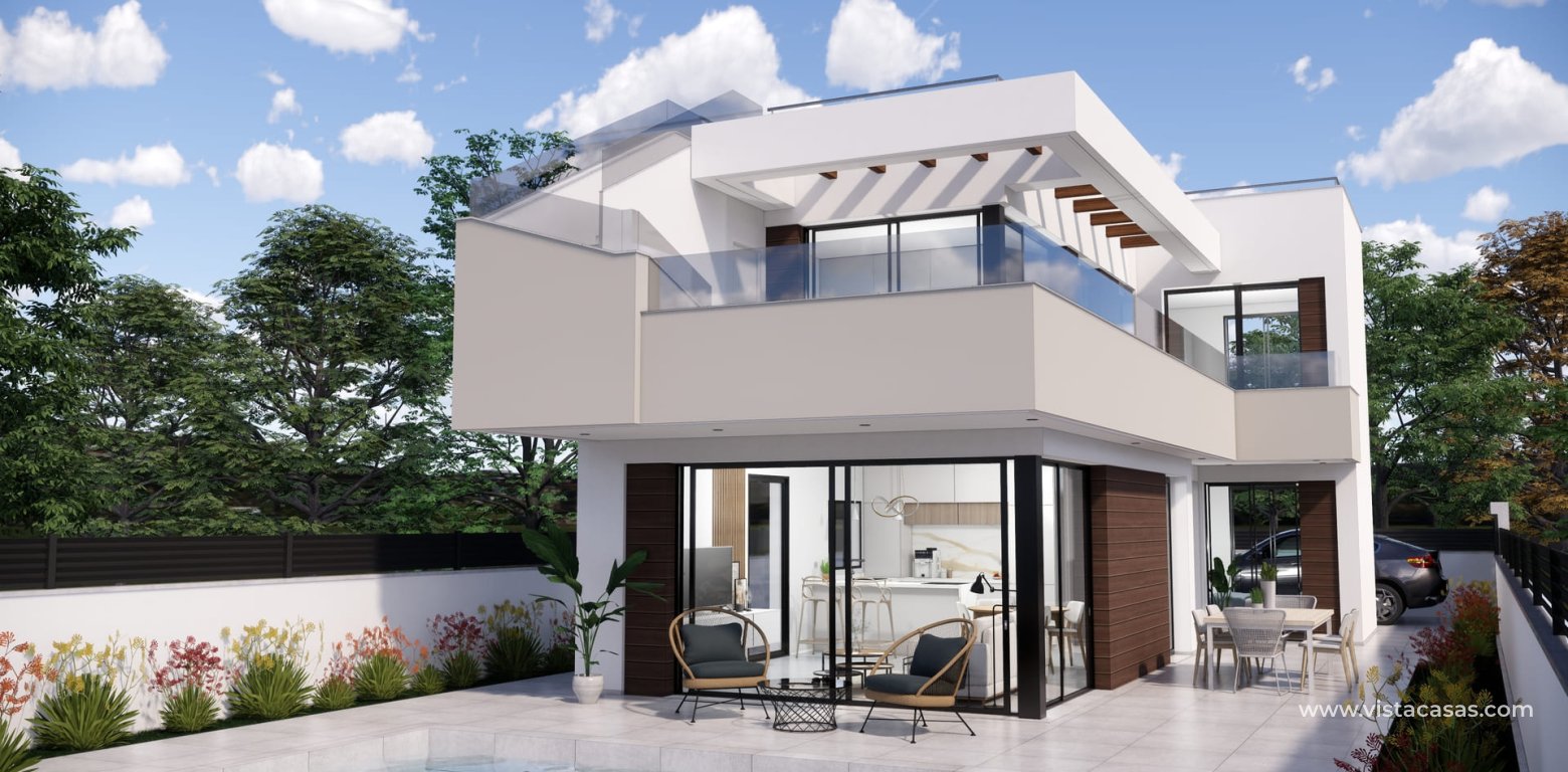 Obra Nueva - Chalet - Pilar de la Horadada