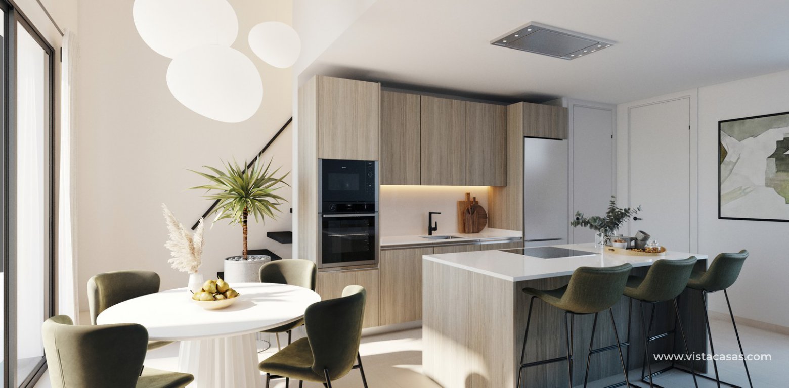 Villa for sale in Santa Rosalía Lake and Life Resort Los Alcazares kitchen