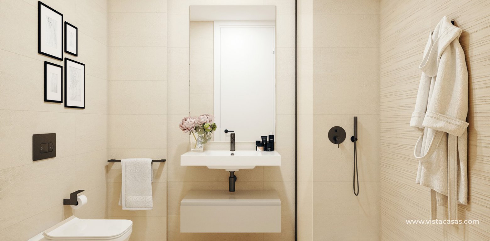 Villa for sale in Santa Rosalía Lake and Life Resort Los Alcazares bathroom