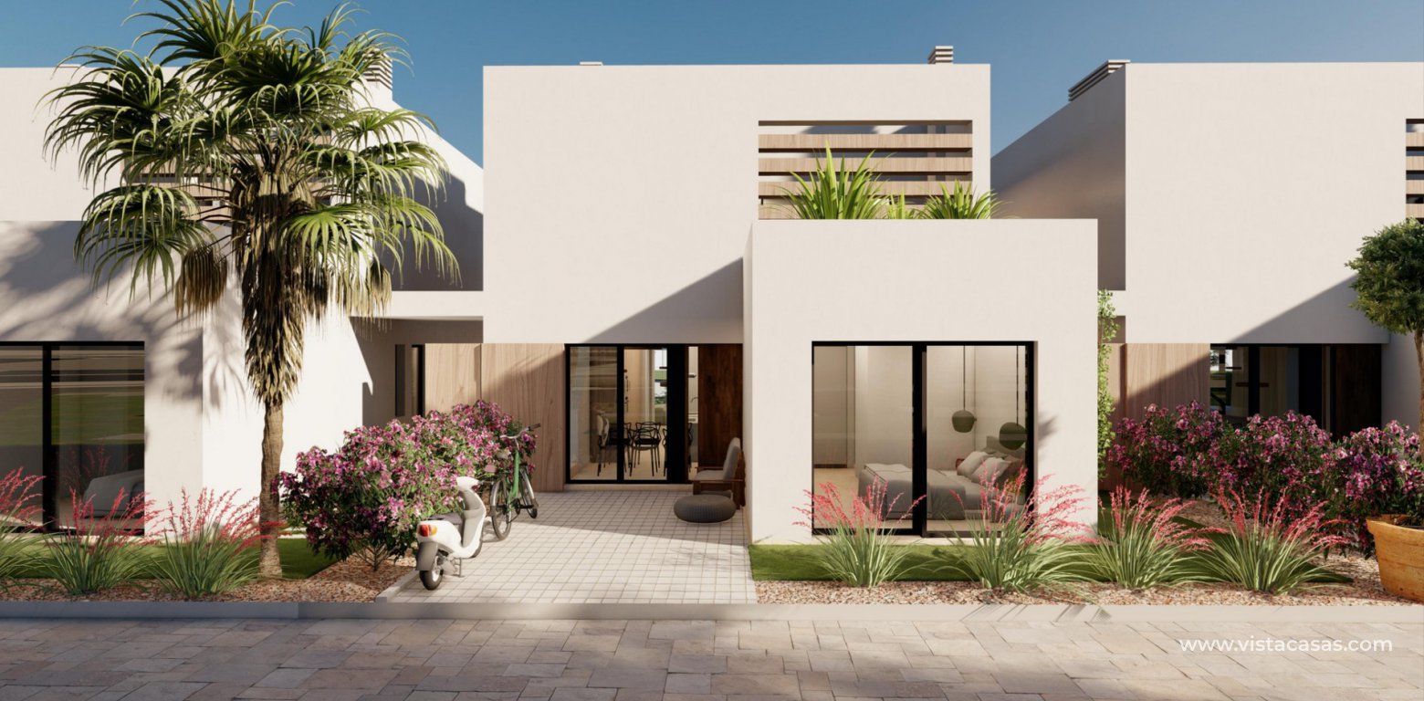 Villa for sale in Santa Rosalía Lake and Life Resort Los Alcazares off-road parking