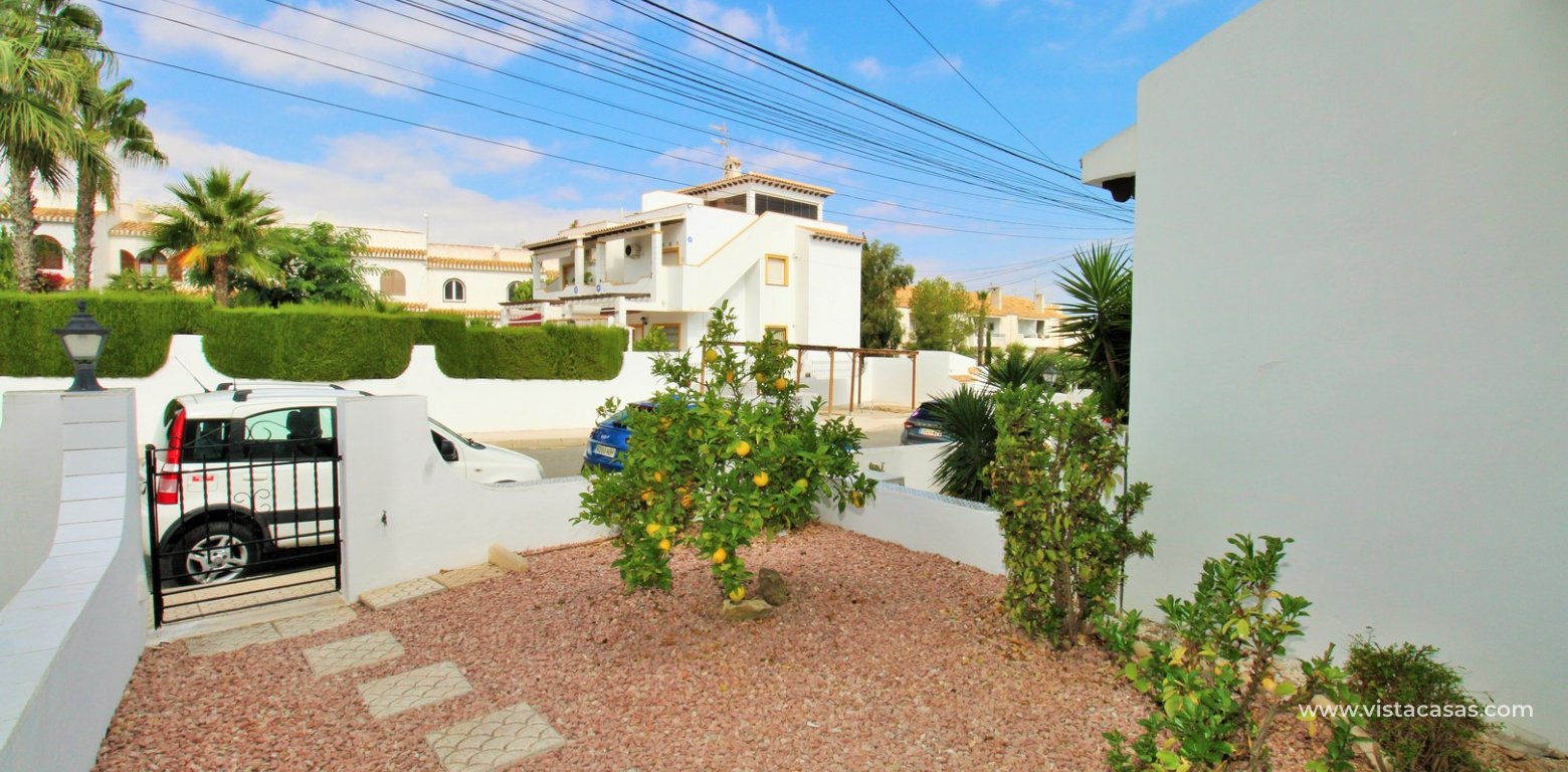 Verdemar 3 Townhouse For Sale Villamartin rear garden