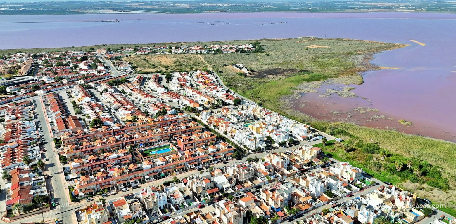2 Bedroom South-Facing Townhouse For Sale in El Salado Torrevieja salt lake